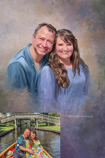 Painting of a couple