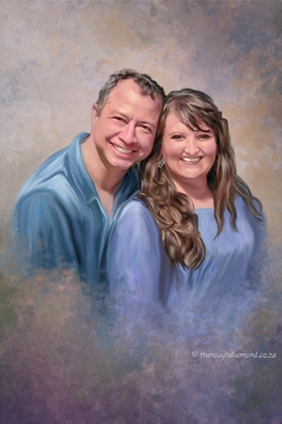 Painting of a couple